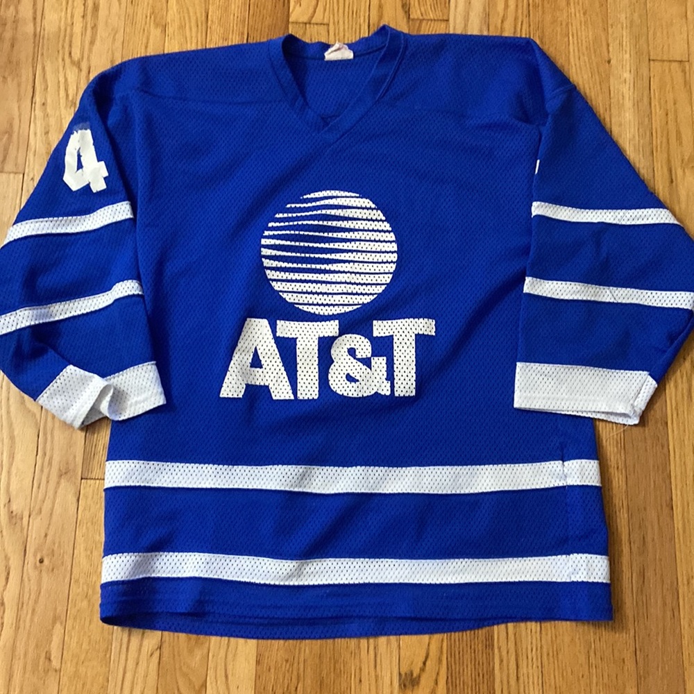 AT & T Projoy Made in Canada Hockey sz XL Jersey
